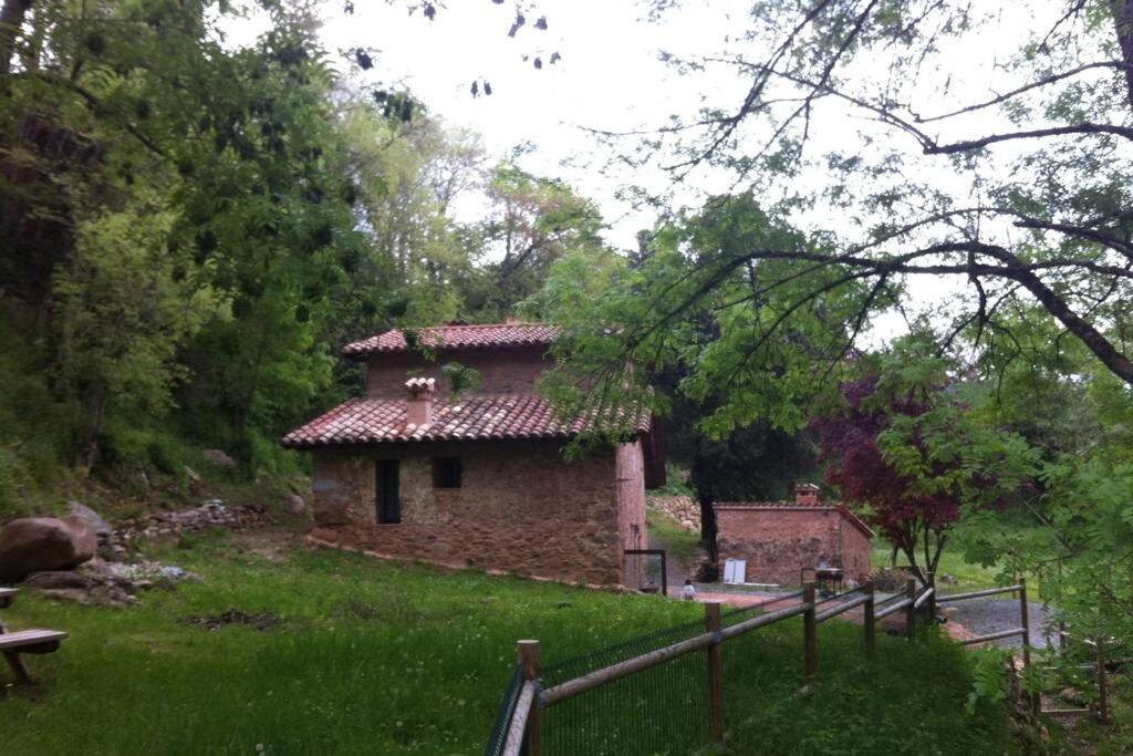 La Badenca. Masia Catalana Del S. XVII Riudaura Esterno foto